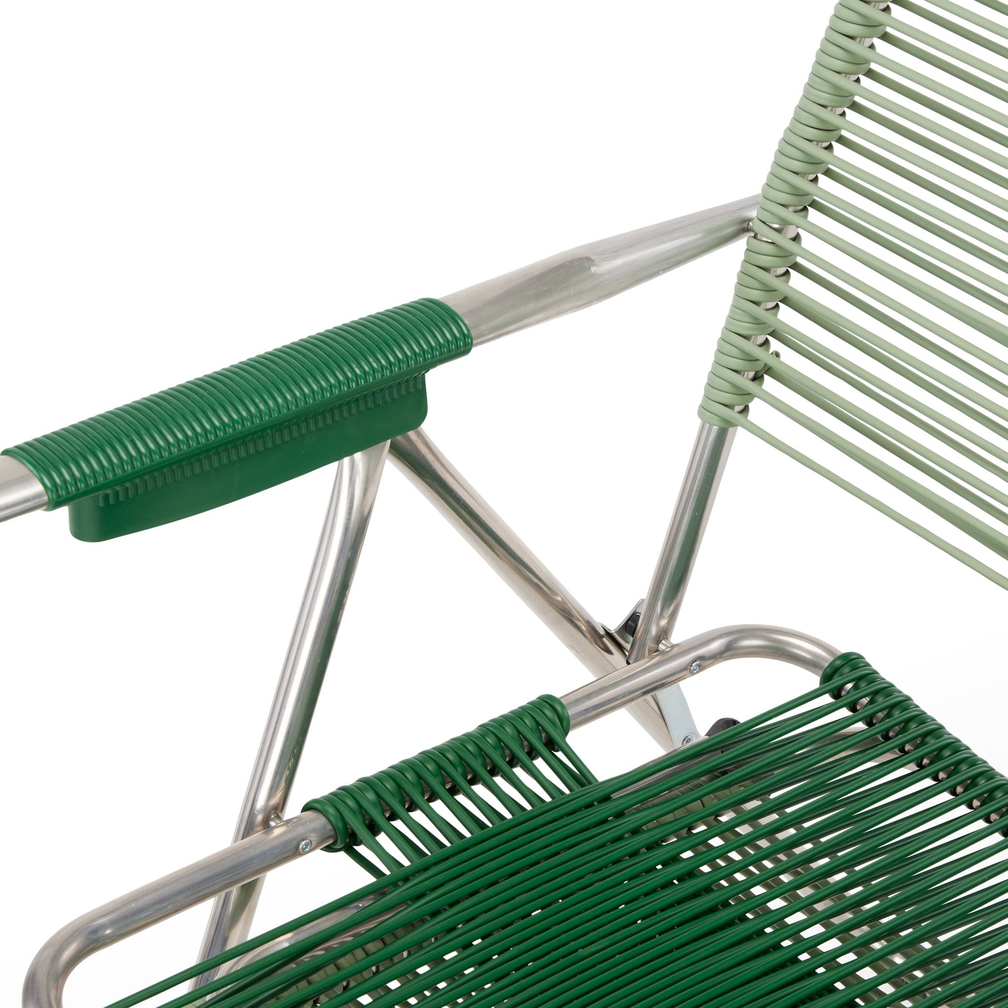 Spaghetti Outdoor Lounge Chair - Sage/ Green