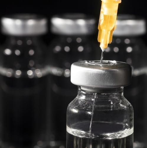 100 Pack 1ml 25 Gauge 5/8 Inch, for Scientific Labs, Industrial Dispensing and Liquid Measuring Supplies, Individually Sealed Packaging