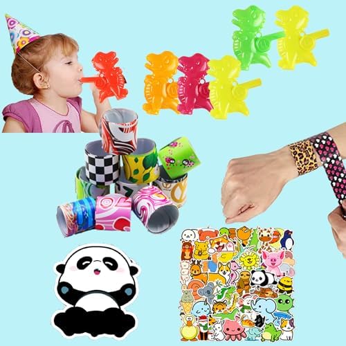 117 Pack Party Favors Toy Assortment Bundle for Kids,Birthday Bag Fillers Stocking Stuffers,Carnival Prizes School Classroom Rewards Treasure Box Toys Pinata Stuffers Goodie Bags Bulk Toys