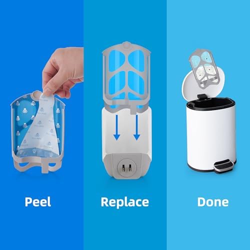 12 Pack Refill Cartridge Kit Compatible with Zevo, Replacement Cartridges Kit for Plug-in Light M364 (12 Refill Cartridges)