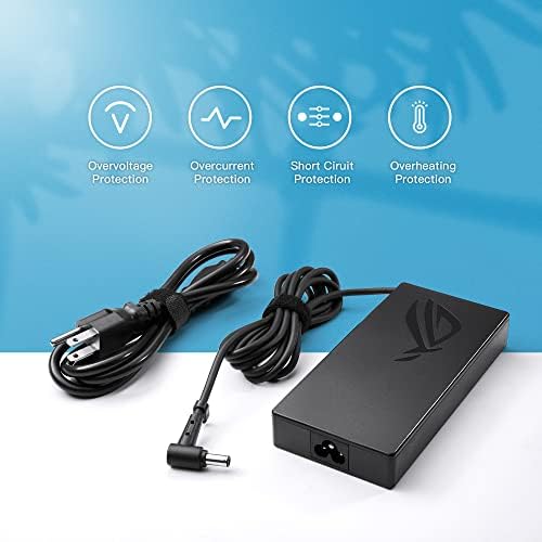 120W 20V 6A AC Charger Fit for ASUS Zenbook Pro 15 Flip Q538E Q528E UX534F Q536F Q537F Q546F Q547F Q506F K570Z K570U Chicony Laptop Charger A17-120P2A ADP-120CD B AC Adapter