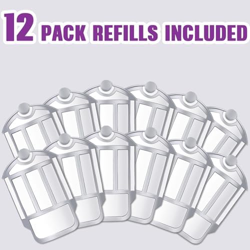 12 Pack Refill Cartridge Kit Replacement, Compatible with ZEVO Plug-in Light M364A and Max (12 Pack Refill)