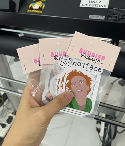 (Pack of 3) Drop Dead Fred Snot Face Meme Waterproof Sticker 2-Inch