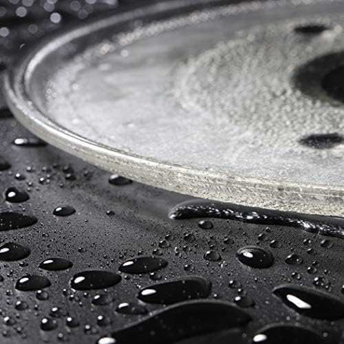 10.5'' Microwave Glass Tray Compatible with Hamilton Beach - The Exact Replacement Part of 252100500497/HB-P90D23/HB-P90D23A/HBP90D23 - Dishwasher Safe