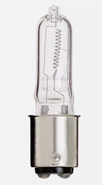10 Pack S1979 35Q/CL/DC 35W Watt Clear DC Bayonet BA15d Base T4 2900K Warm White