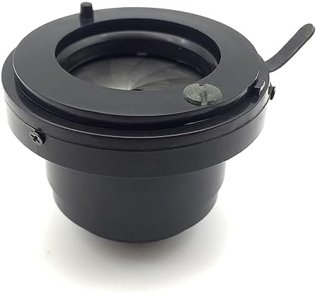 1 Piece Microscope Condenser (NA1.25) Optical Fittings with Variable Diaphragm for Converging Light in Bright Field