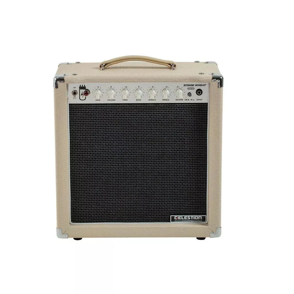 Stage Right by Monoprice 15-Watt 1×12 Guitar Combo Tube Amp with Celestion Speaker and Spring Reverb
