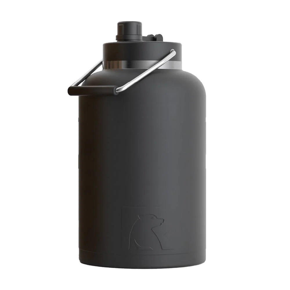 RTIC One Gallon Vacuum Insulated Jug Black
