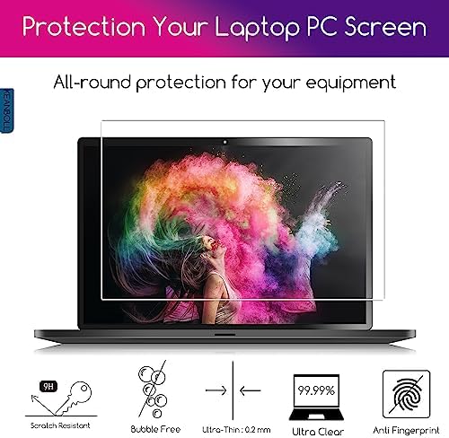 14 Inch Laptop Screen Protector,Tempered Glass Protector for 14" HP/Dell/Sony/ASUS/Samsung/Lenovo/Acer/MSI/LG/Razer Blade 14" 16:9 Laptop,Anti-Explosion,Fingerprint Resistant