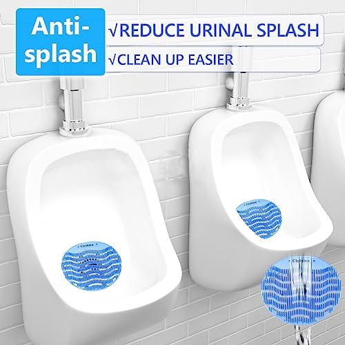 10 Packs Urinal Screens Deodorizer, Urinal Cake Anti-Splash&Odor Freshener – Ideal for Schools, Bathrooms, Restrooms, Office (10PACK)