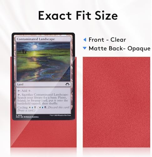 1200ct MTG Card Sleeves, 12 Colors Matte Card Sleeves Magic The Gathering, TCG Card Sleeves, Magic Card Sleeves, Baseball Card Sleeves, Card Protectors for MTG, TCG, Baseball, Trading, Game Cards