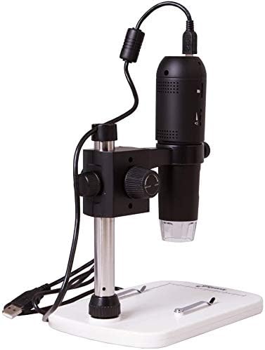 1080P Full HD Digital Microscope, HDMI Microscope, 10x-220x Magnification, to Any Monitor/TV with HDMI-in, Photo Capture, Micro-SD Storage, PC Supported