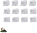 12 NISPIRA Replacement Activated Charcoal Water Filters for Cuisinart Coffee Machines, Compared to Cuisinart DCC-RWF