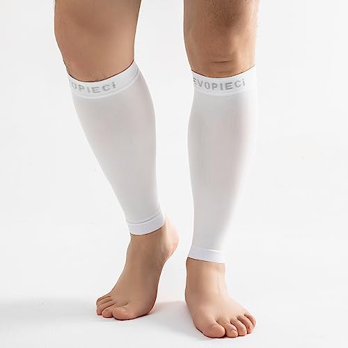 15-20mmHg 33 Pair Men and Women Wide Calf Sleeve Brace Compression Socks for Leg Support, Pain Relief