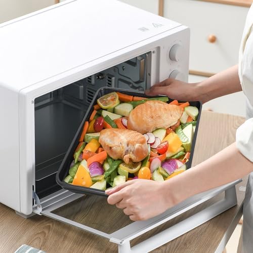 13" × 13" Nonstick Baking Pan，Replacement Sheet Pan for Ninja SP100, SP101, SP201, SP251 Foodi 8-in-1 Air Fry Oven, Premium Coating, Even Heat Distribution