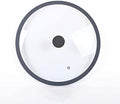 10" Tempered Glass Lid for Pans,Fry Pan, Universal Instant Pot or Pot Cover,9.6"/24cm, Clear