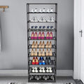 10 Tier Shoe Rack Storage Rack for 20-30 Pairs of Shoes, Stainless Steel Shoe Storage Rack for Entryway, Hallway, Room, Closet, Garage