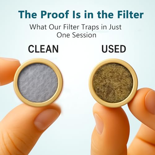 100 Pack Replaceable Activated Carbon Filters for Universal Mouthpieces - Compatible with Moose Labs MouthPeace- Enhanced Flavor & Smooth Airflow