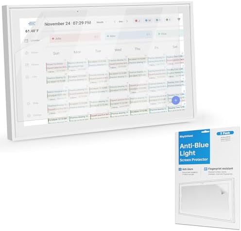 15.6” Screen Protector Compatible with Skylight Digital Calendar Anti-Glare Fingerprint Resistant