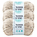 (3 Pack) Lion Brand Yarn 640-123E Wool-Ease Thick and Quick Yarn , 97 Meters, Oatmeal3