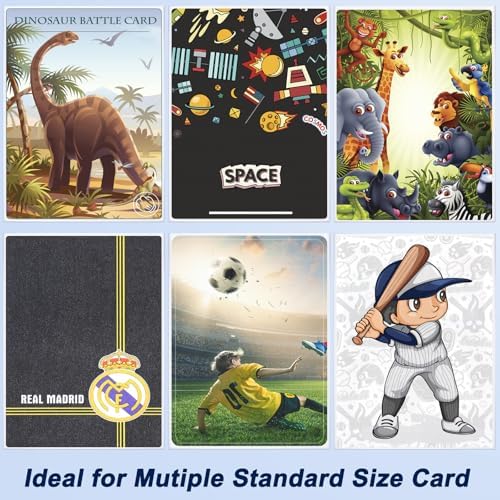 1000 Pcs Card Sleeves Toploaders for Trading Cards, Soft Penny Card Sleeves Card Protectors Plastic Card Holders Fit for MTG, Baseball Card, Sports Cards, Game Card Standard Cards