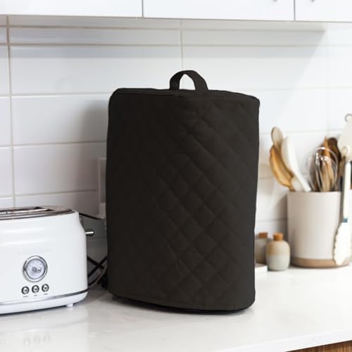 (UPGRADED) Ninja Creami Appliance Dust Cover (Noise-reducing technology) - Premium 3-layer design for 7-in-1 Original & 11-in-1 Deluxe ice cream maker (Charcoal, Ninja Creami Original and Deluxe)