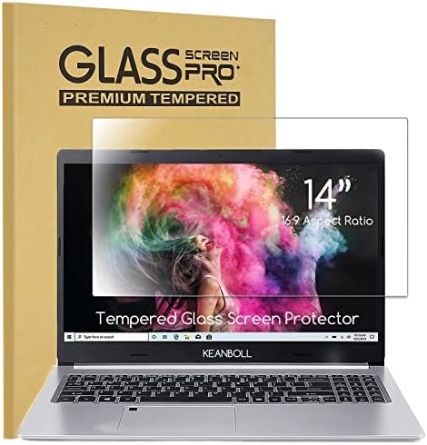 14 Inch Laptop Screen Protector,Tempered Glass Protector for 14" HP/Dell/Sony/ASUS/Samsung/Lenovo/Acer/MSI/LG/Razer Blade 14" 16:9 Laptop,Anti-Explosion,Fingerprint Resistant