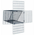 "OWDE" 5" One-Way Door Excluder –Professional Black Mesh Evictor Trap by Wildlife Control Supplies –Safe and Effective Pest Control for Commercial and Residential Use –Great for Barns, Garages & Sheds