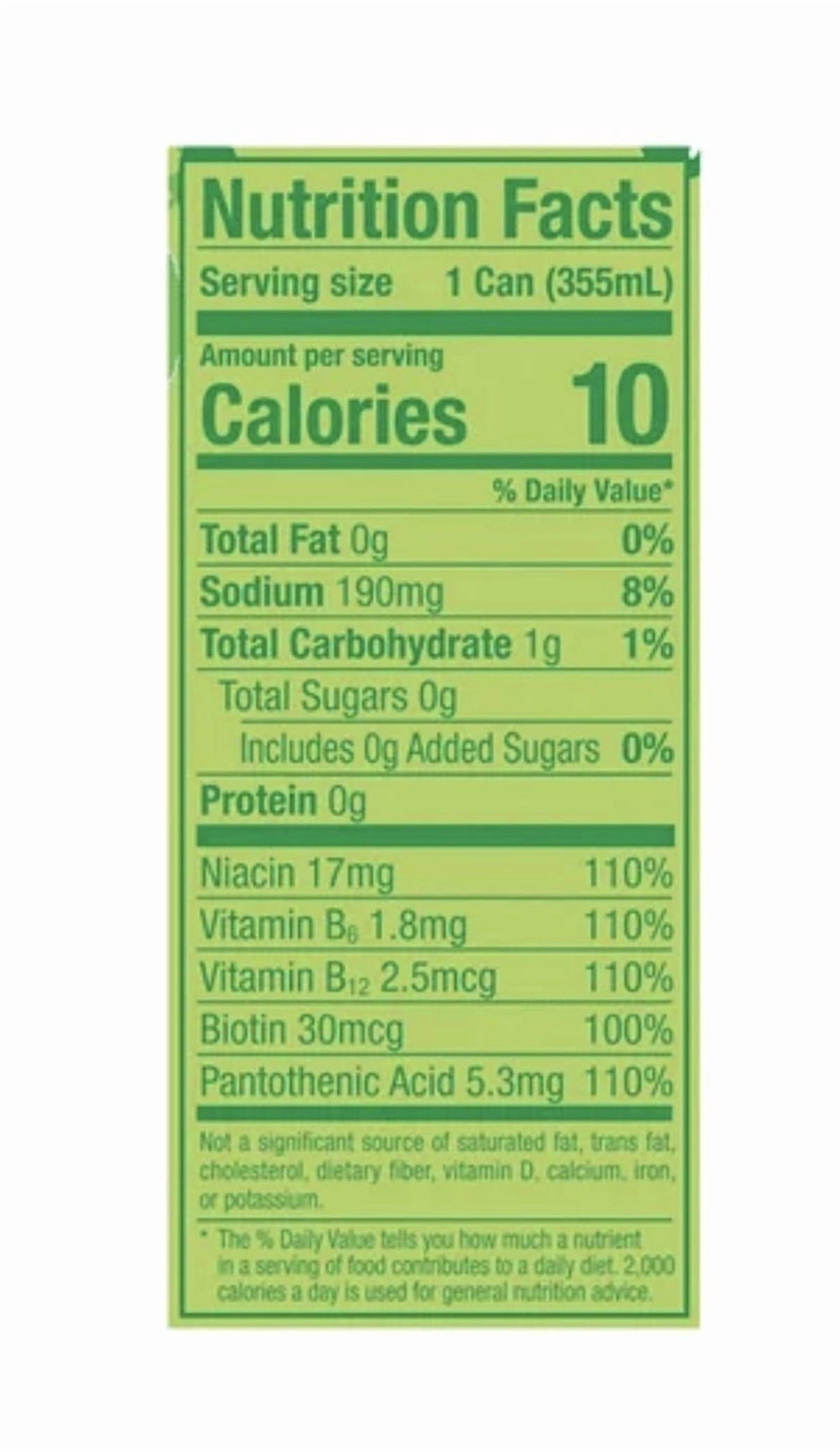 Energy Drink, Lime Slush Flavor, 12 Pack (12fl oz Cans), Sugar Free, Low Calories, 200mg Caffeine