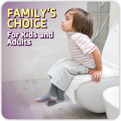 100 Pcs Disposable Toilet Seat Cover - Biodegradable and Flushable Toilet Seat Liners for Public Toilets | Compact One Size Fits All Travel Essentials Toiletries Covers | FIFCO