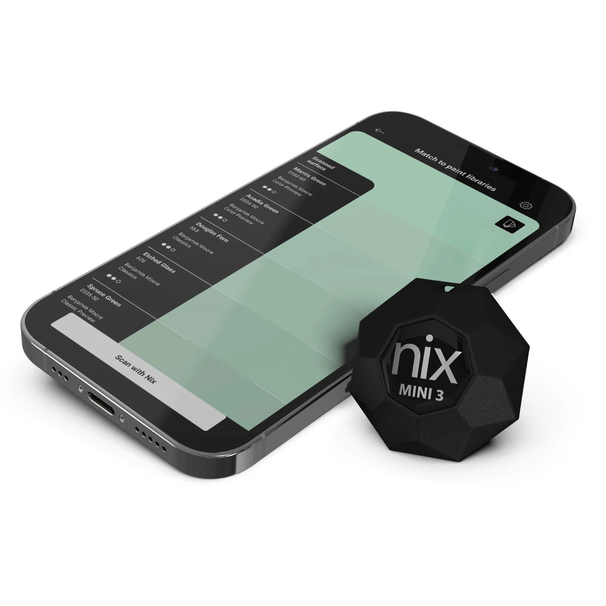 Nix Mini 3 Color Sensor Colorimeter Portable Color Matching Tool