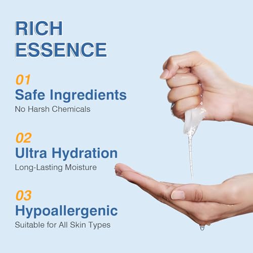 12 Pack Collagen Serum Sheet Masks - Hydrating & Smoothing, Moisturizing & Nourishing for All Skin Types