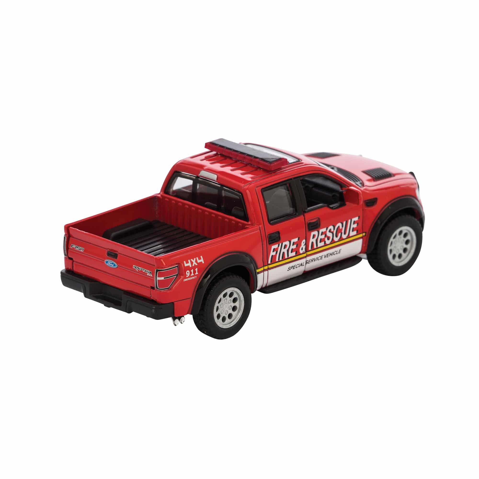 Diecast Raptor Fire-Police Rescue