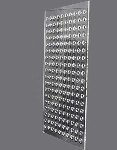 10 Gallon 9.8" x 11" Gallon Tank Acrylic Divider Aquarium Isolation Board with Suction Cups