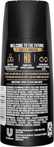 12 AXE body spray deodrant Anit-Aerspirant (12X 150 ml/5.07 oz, Mix within the available kinds)