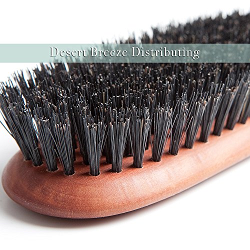 100% Natural Boar Bristle Hairbrush for Healthy Hair - Gentle Care, Made in Germany