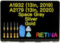 (Gold) for MacBook Air A1932 (13in, 2019) A2179 (13in, 2020) EMC (3184) (3302) Retina Full CFCC Display Assembly LED LCD Screen Replacement A+++