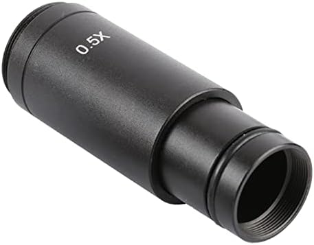 0.5X Microscope Adapter Lens C Mount Lens 23.2 To 30/30.5mm Electronic Eyepiece Reduction Lens For Microscope CCD Camera Microscope Adapter Trinocular To Monitor Bracket For Smartphone-camera For Ccd