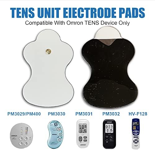 (24PCS) Compatible with Omron TENS Unit Replacement Pads Reusable Pads (not Omron Brand) 12 Pairs