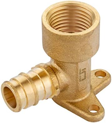 (Pack of 2) EFIELD Pex A Expansion Fitting 1/2"x 1/2" Female NPT Drop-ear Elbow, ASTM F1960