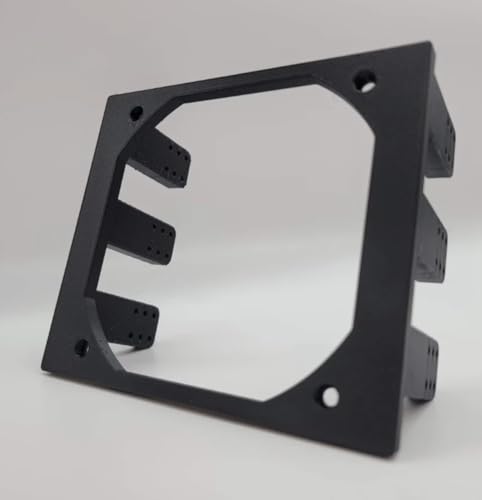 120mm Fan Bracket for Computer 5.25 Inch Drive Bay | PC Fan Mount | 3D Printed PC Accessories | Replace Optical Drive with fan (Marble)