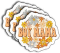 (3Pcs) Boy Mama Sticker, Decal Gift for Mom Mama Grandma Nana Funny Mama Decorate Books Laptop Phone Water Bottles Kindles Stickers Tumbler Sticker Waterproof Vinyl Decorate Sticker 3" Inch