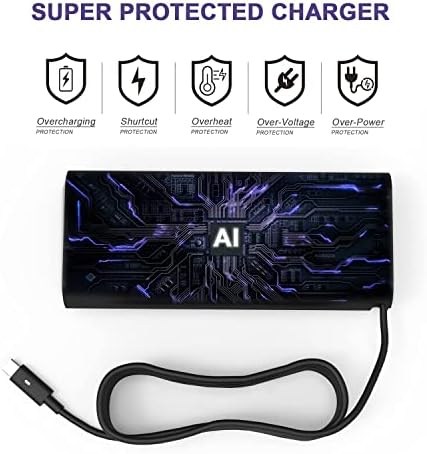 130W USB C Type C Adapter Laptop Charger Compatible with Dell XPS 15 2in1 9575 Precision 5530 2in1 5550 5750 3560 3550 3551 Latitude 7410 7310 7210 9410 9510 9575 5420 5520 5510 Power Supply Cord