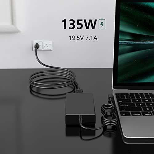 135W Charger Fit for Acer Nitro 5 Gaming Laptop AN515 AN515-51 AN515-41 AN515-53 AN515-52 AN515-43 AN517-51 N18C3 N18C4 ADP-135K ADP-135KB T Laptop Adapter
