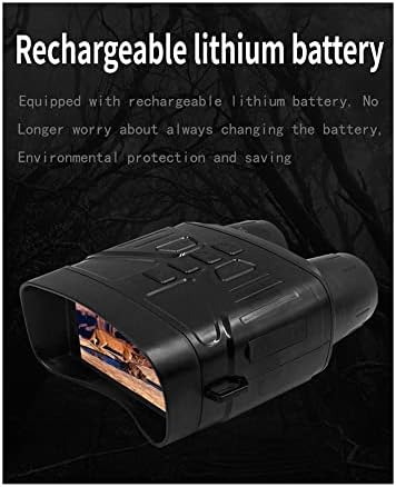 1 Piece NV4000 Digital Night Vision Binocular IR LED Camcorder 5X Zoom Mini Night Vision Device for Night Hunting Imager 200M