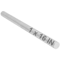 1" 6061 T651 Solid Aluminum Round Rod 16" Long 1 Inch Diameter Solid T651 Extruded Lathe Bar Stock, Round Aluminum Bars for Industrial, DIY Craft (+0.05")