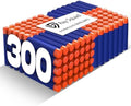 (300 Pack) Blue Nerf Darts - Compatible Foam Toy Elite 2.0 Darts, Nerf Ammo Bullets, Refill Dart