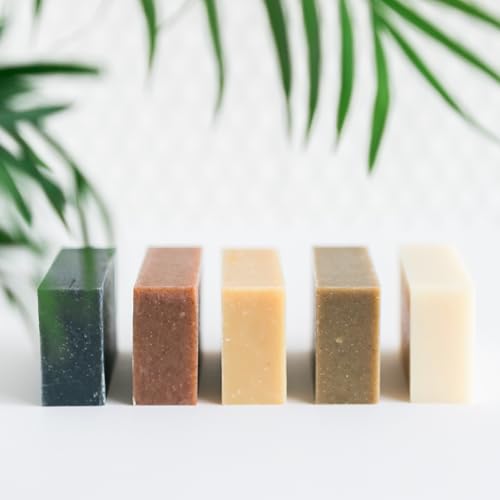 1 Pack Oatmeal Milk & Honey Handmade Organic Bar Soap for Face and Body - Moisturizing, All-Natural, Cruelty-Free - Botanical Ingredients - Shower, Bath, Hand Soaps, Gifts - 4.5 oz