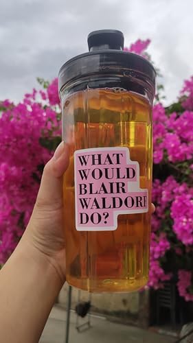 (Pack of 3) Blair Waldorf Gossip Girl What Would Blair Waldorf Do Sticker 3 inch