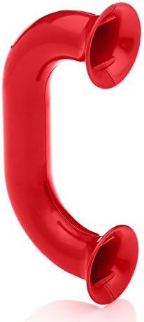 (6 Pack - Red) Toobaloo Auditory Feedback Phone – Accelerate Reading Fluency, Comprehension and Pronunciation with a Reading Phone.